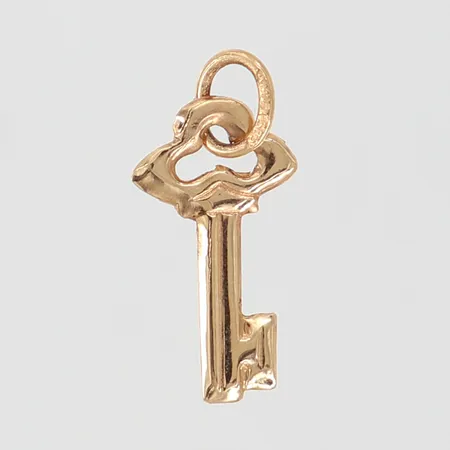 Hänge nyckel ca 16,5x7,5mm 14K Vikt: 0,2 g