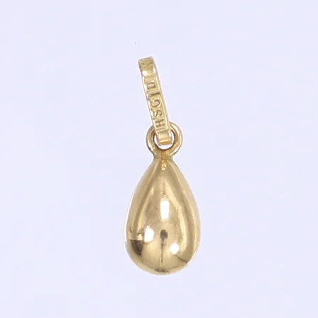 Hänge droppe längd 15mm bredd 5mm 18K Vikt: 0,4 g