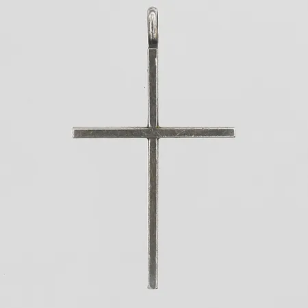 Hänge kors längd 34mm, bredd 20mm, silver 835/1000 Vikt: 2 g