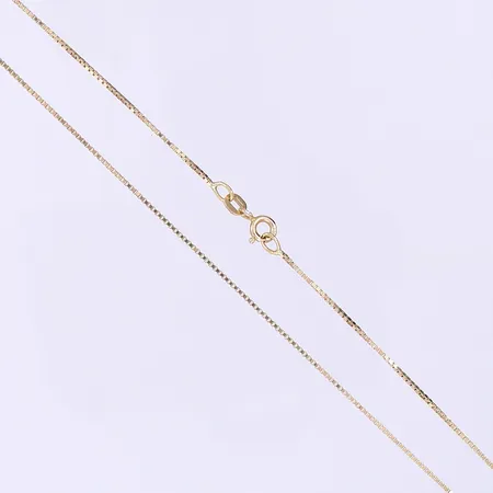 Halskedja Balestra Venezia längd 42cm bredd 1mm 18K Vikt: 3,1 g
