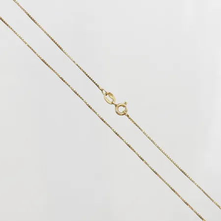 Kedja Venezia längd 41cm, bredd ca 1mm, 18K Vikt: 1,9 g