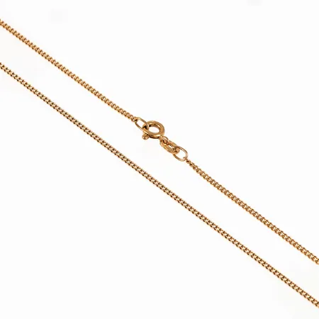 Kedja Pansar 50cm bredd 1,4mm 18K 3,9g. 