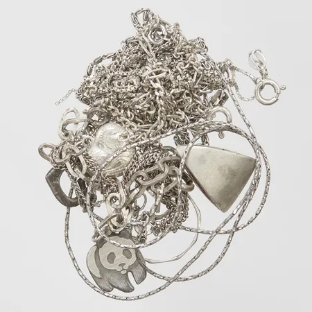 Diverse silver, 925/1000 silver Vikt: 27,0g Vikt: 27 g
