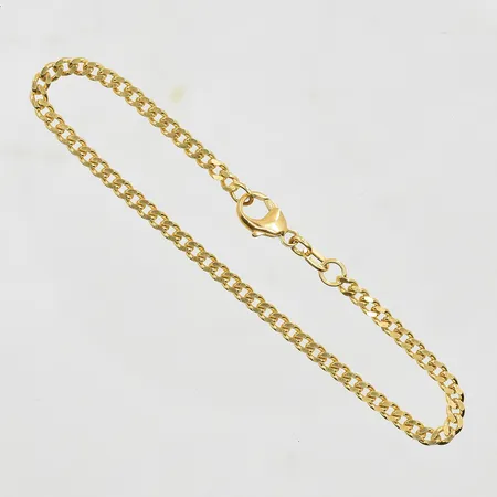 Armband Pansar längd 17½cm, bredd 3mm, 18K. Vikt: 6,1 g