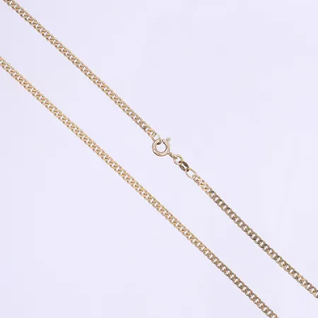 Halskedja Pansar längd 45cm bredd 2mm GHA 18K Vikt: 8,3 g