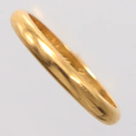 Ring stl 20, gravyr, 20K Vikt: 4,8 g