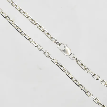 Kedja Ankar längd 51cm, bredd 4mm, silver 925/1000. Vikt: 26,6 g