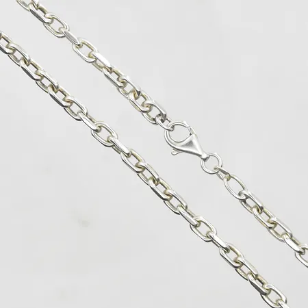 Kedja Ankar längd 42cm, bredd 4mm, silver 925/1000. Vikt: 22,2 g