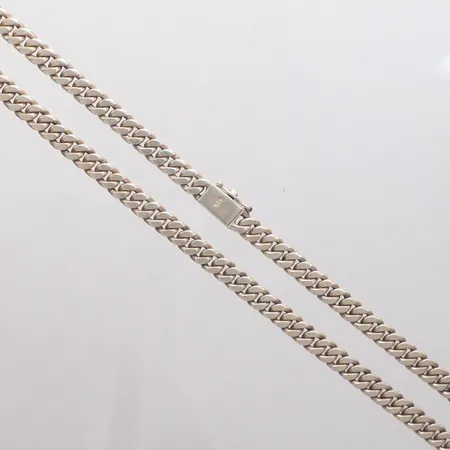 Kedja Pansar silver 925/1000, längd 60cm bredd 6,20mm Vikt: 61 g