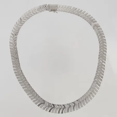 Collier 43cm defekter 830/1000 Silver 60,8g.
