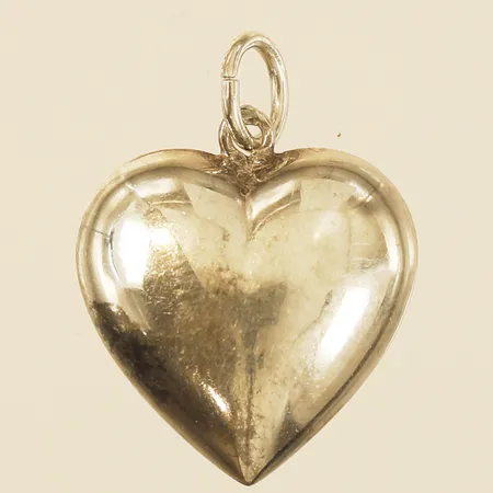 Hänge hjärta längd 20mm inkl ögla bredd 15mm, 925/1000 silver Vikt: 1 g