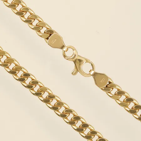 Kedja Pansar längd 50cm, bredd 4,8mm GHA 18K  Vikt: 18,8 g