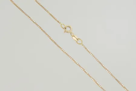 Halskedja venezia längd 41 cm, 18K Vikt: 3,4 g