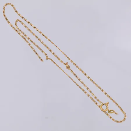 Kedja S-länk 39cm defekt, av, 18K Vikt: 2,4 g