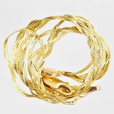 Diverse defekt guld, 18K. Vikt: 4,4 g