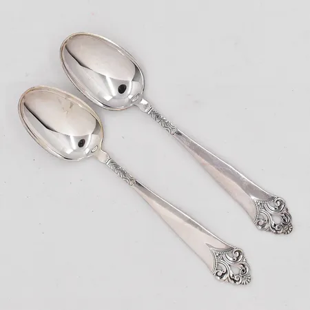 2 Kaffeskedar modell Lillemor längd 11,5cm silver 830/1000 Vikt: 19,2 g