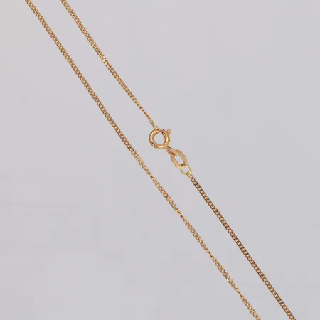 Kedja Pansar längd 46cm, bredd 1,2mm, GHA, 18K  Vikt: 2,7 g