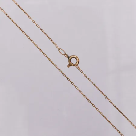Kedja Ankar längd 63cm, bredd 0,7mm, lagningar, 18K Vikt: 2,3g Vikt: 2,3 g