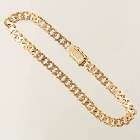 Armband Pansar längd 19cm bredd 5,6mm 18K Vikt: 15,3 g