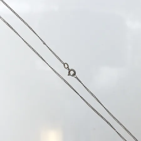 Kedja pansar 46cm, bredd: 1,4mm, 835/1000 silver Vikt: 1,9 g