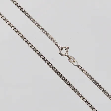 Kedja Pansar GHA längd: ca 45cm bredd: ca 1mm silver 925/1000 Vikt: 5,3 g