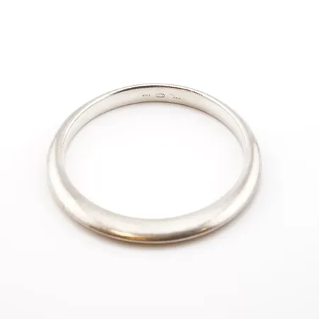 armring, silver, Georg Jensen, Ø65mm, bredd 6mm-8,5mm, 925/1000 Vikt: 78 g