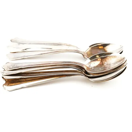 Diverse silverskedar, 830/1000 Vikt: 142,5 g