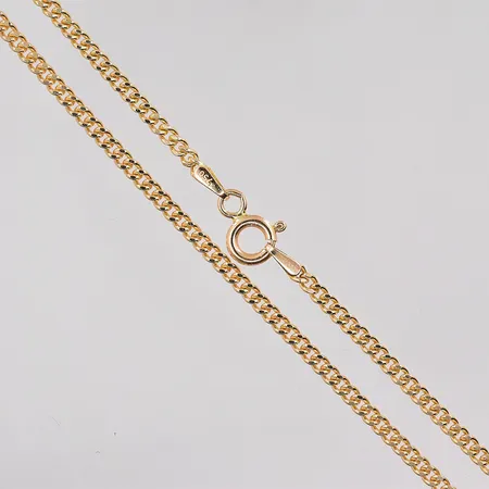 Kedja Pansar längd 50cm, bredd 2mm, 18K. Vikt: 9,8 g