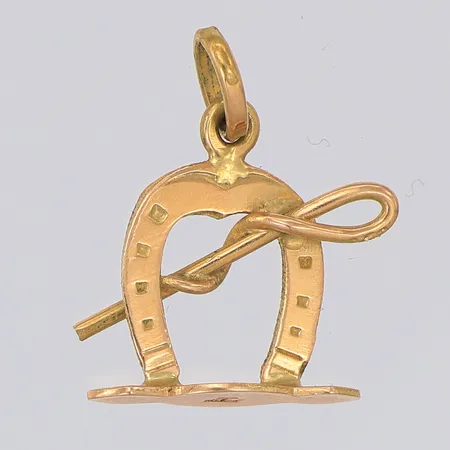 Hänge hästsko 20mm, 18K Vikt: 1,5 g