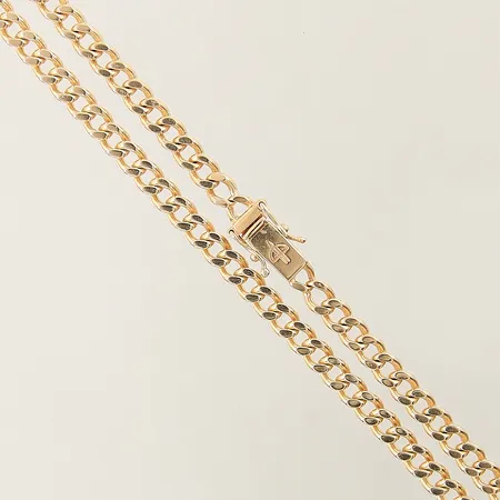 Kedja Pansar Balestra längd 57cm bredd 4,8mm 18K Vikt: 43,7 g