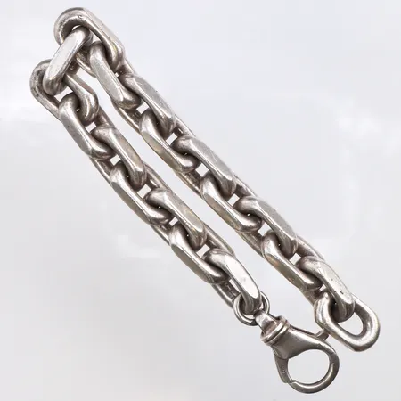 Armband ankarlänk, 25cm, bredd: 12,5mm, 95/1000 silver Vikt: 146,5 g