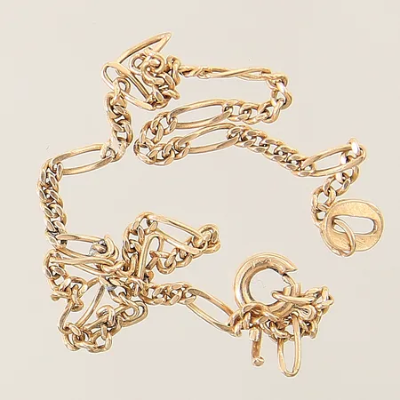 Armband Figaro av/defekt 18K Vikt: 1,8 g