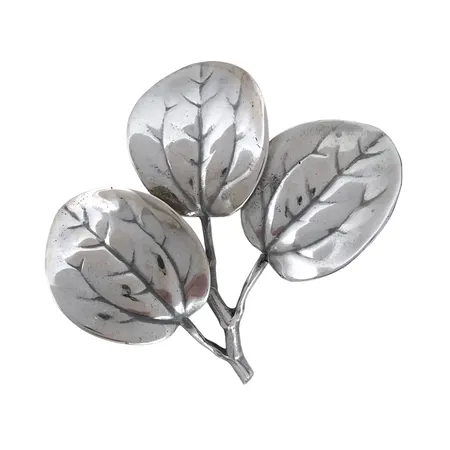 Vintage Brosch 1950-tal silver, mått 52x52 mm, G Dahlgren & Co Ab, Malmö 1953 Vikt: 11,1 g