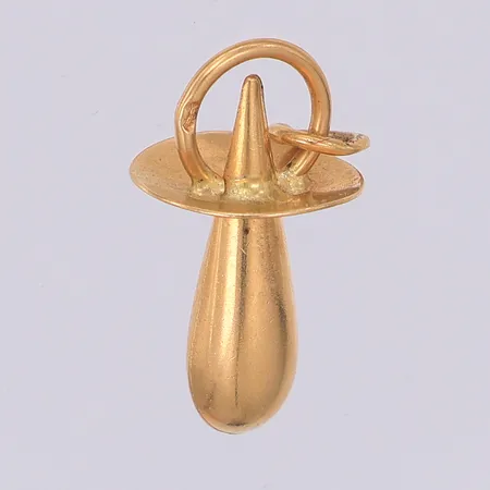Hänge napp 22mm, 18K Vikt: 1,3 g