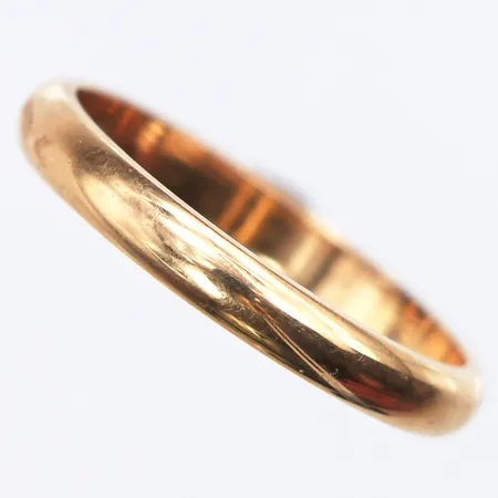 Slät ring Stl:20¾, bredd: 3,4mm, 18K Vikt: 4,9 g