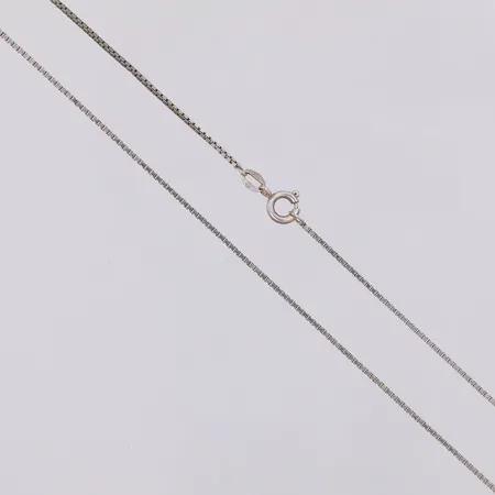 Kedja Venezia 41cm bredd 1,1mm vitguld, 18K Vikt: 3 g