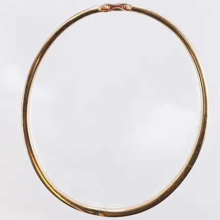 Stelt armband, innermått: 61,5x53,2mm, bredd: 5mm, 18K Vikt: 7,8 g