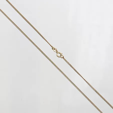 Kedja Pansar längd 84cm, bredd 2mm, 18K Vikt: 9,2 g