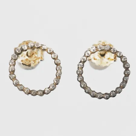 Örhängen Ø10mm, silver 925/1000 Vikt: 0,9 g
