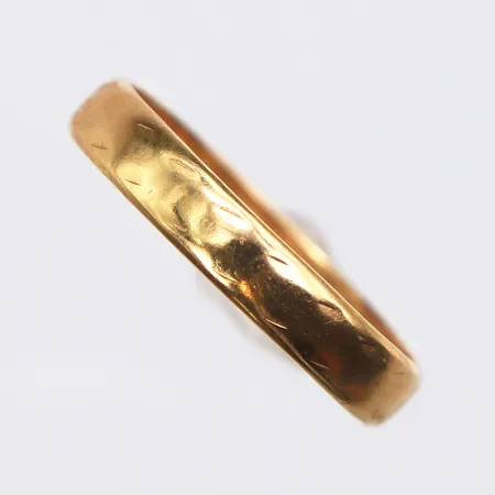 Ring slät Stl:18, b redd: 3,6mm, gravyr, 18K Vikt: 2,3 g