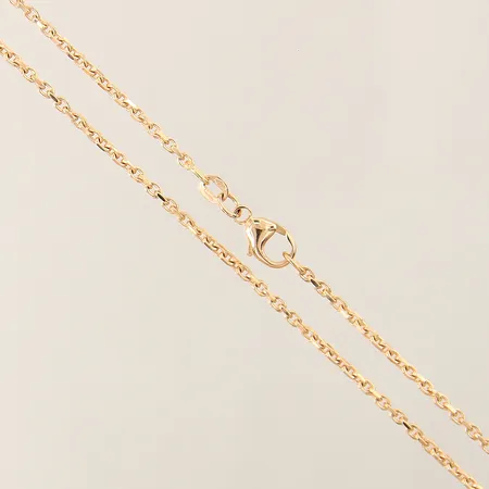 Kedja Ankar längd 60,5cm bredd 2mm 18K  Vikt: 10,2 g