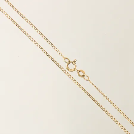 Kedja Pansar längd 57,5cm bredd 1,5mm 18K Vikt: 4,7 g