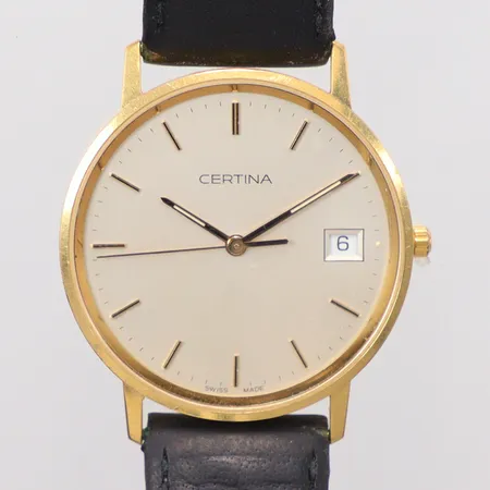 Herrur Certina gravyr Ø33,5mm 18k