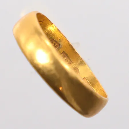 Ring, gravyr stl:20¼, 23K Vikt: 6,1 g