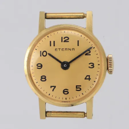 Damur Eterna 14K, manuell, 19mm, boettnr 6042852, armband saknas, bruttovikt 7,2g, inga tillbehör. 