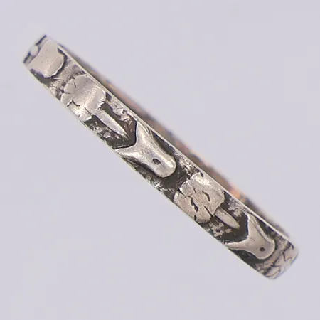 Ring mönstrad stl:16½, 830/1000 Vikt: 0,9 g