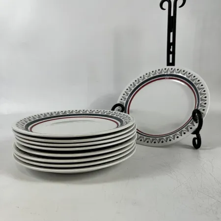 9 Assietter Bimbo Rörstrand, 18,5cm, porslin Skickas med postpaket.