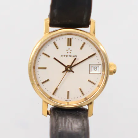 Damur Eterna gravyr, quartz går ej,  Ø22 14k
