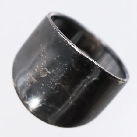 Ring Stl:20, bredd: 5,7-19,5mm, Guldfynd 925/1000 silver. Vikt: 8,6 g