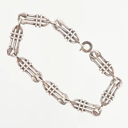 Armband 18cm, bredd: 8mm, silver 830/1000 Vikt: 9,5 g